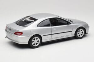 Peugeot 406 Coupe Ezüst Gate 1:18 01024 Fém – 3. kép a 8-ből