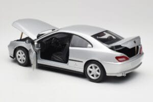 Peugeot 406 Coupe Ezüst Gate 1:18 01024 Fém – 5. kép a 8-ből