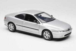 Peugeot 406 Coupe Ezüst Gate 1:18 01024 Fém – 6. kép a 8-ből