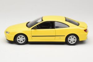 Peugeot 406 Coupe Sárga Gate 1:18 01022 Fém – 4. kép a 8-ből