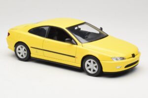 Peugeot 406 Coupe Sárga Gate 1:18 01022 Fém – 6. kép a 8-ből