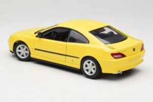 Peugeot 406 Coupe Sárga Gate 1:18 01022 Fém – 7. kép a 8-ből
