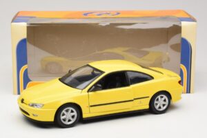 Peugeot 406 Coupe Sárga Gate 1:18 01022 Fém – 8. kép a 8-ből