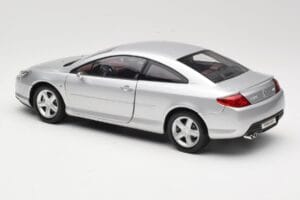 Peugeot 407 Coupe Ezüst Norev 1:18 184747 Fém – 7. kép a 8-ből