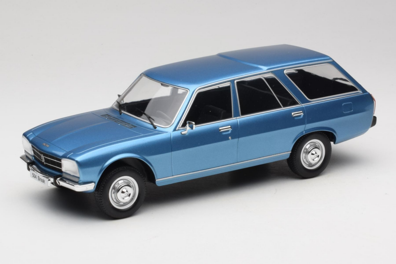 Peugeot 504 Break Kék MCG 1:18 MCG18213 Fém