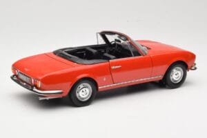 Peugeot 504 Kabrió Piros Norev 1:18 184754 Fém – 3. kép a 8-ből