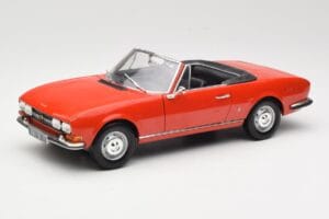 Peugeot 504 Kabrió Piros Norev 1:18 184754 Fém