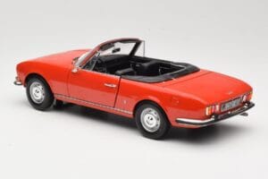 Peugeot 504 Kabrió Piros Norev 1:18 184754 Fém – 7. kép a 8-ből