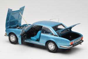 Peugeot 504 Coupe Kék Norev 1:18 184755 Fém – 5. kép a 8-ből