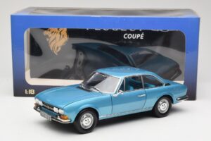 Peugeot 504 Coupe Kék Norev 1:18 184755 Fém – 8. kép a 8-ből
