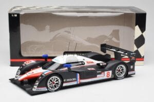 Peugeot 908 HDi LMP1 #8 S. Sarrazin / P. Lamy / S. Bourdais 24 Hours of Le Mans 2nd 2007 Minichamps 1:18 150071208 Fém – 6. kép a 6-ből