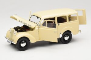 Peugeot Partner Moka Brown Norev 1:18 184894 Fém – 2. kép a 8-ből