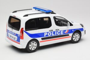 Peugeot Partner Police Kék Norev 1:18 184891 Fém – 2. kép a 6-ből