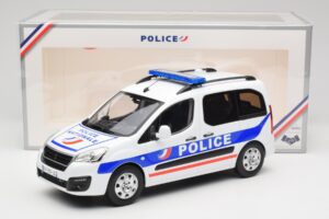 Peugeot Partner Police Kék Norev 1:18 184891 Fém – 6. kép a 6-ből