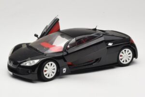Peugeot RC Pique Fekete Solido 1:18 8147 Fém – 2. kép a 8-ből