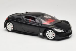 Peugeot RC Pique Fekete Solido 1:18 8147 Fém – 6. kép a 8-ből