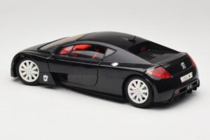 Peugeot RC Pique Fekete Solido 1:18 8147 Fém – 7. kép a 8-ből