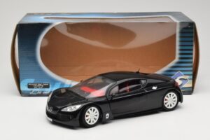 Peugeot RC Pique Fekete Solido 1:18 8147 Fém – 8. kép a 8-ből