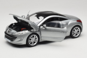 Peugeot RCZ Mercury Grey Norev 1:18 184875 Fém – 2. kép a 8-ből