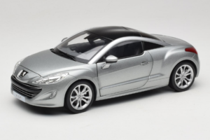 Peugeot RCZ Mercury Grey Norev 1:18 184875 Fém