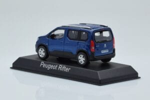Peugeot Rifter Kék Norev 1:43 479061 Fém – 3. kép a 4-ből