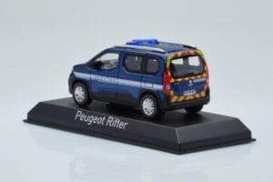Peugeot Rifter Gendarmerie Otremer Kék Norev 1:43 479064 Fém – 3. kép a 4-ből
