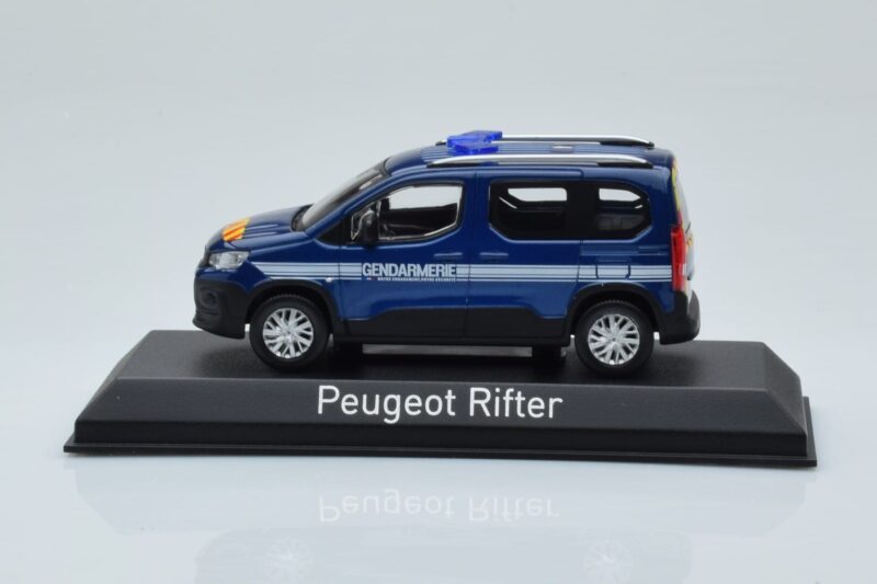 Peugeot Rifter Gendarmerie Otremer Kék Norev 1:43 479064 Fém