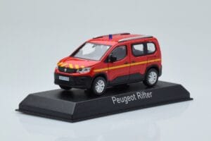 Peugeot Rifter Pompiers Piros Norev 1:43 479069 Fém – 2. kép a 4-ből