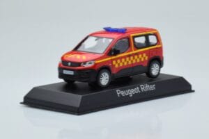 Peugeot Rifter Sapeurs Pompiers Piros Norev 1:43 479071 Fém – 2. kép a 4-ből