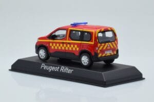 Peugeot Rifter Sapeurs Pompiers Piros Norev 1:43 479071 Fém – 3. kép a 4-ből