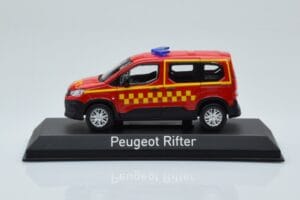 Peugeot Rifter Sapeurs Pompiers Piros Norev 1:43 479071 Fém
