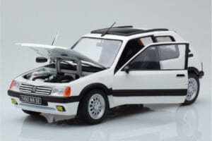 Peugeot 205 GTi 1.6 Fehér Norev 1:18 184849 Fém – 2. kép a 8-ből