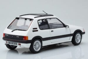 Peugeot 205 GTi 1.6 Fehér Norev 1:18 184849 Fém – 3. kép a 8-ből
