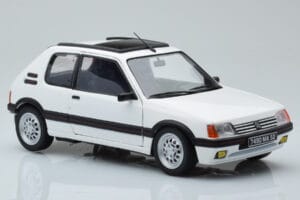 Peugeot 205 GTi 1.6 Fehér Norev 1:18 184849 Fém – 6. kép a 8-ből