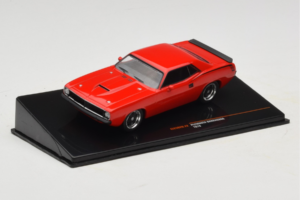 Plymouth Barracuda Piros IXO 1:43 CLC592N Fém – 2. kép a 4-ből