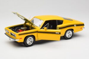 Plymouth Barracuda Sárga Road Legends 1:18 92178 Fém – 2. kép a 8-ből