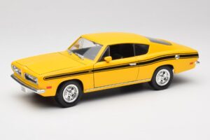 Plymouth Barracuda Sárga Road Legends 1:18 92178 Fém
