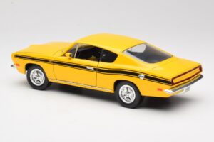 Plymouth Barracuda Sárga Road Legends 1:18 92178 Fém – 7. kép a 8-ből