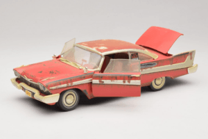 Plymouth Fury Piros Christine Piszkos Verzió Auto World 1:18 AWSS119/06 Fém – 2. kép a 8-ből