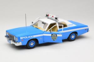 Plymouth Fury Police Pursuit New York Police Department GreenLight 1:18 19043 Fém – 2. kép a 8-ből