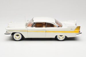 Plymouth Fury Fehér Anson 1:18 30398 Fém – 4. kép a 8-ből