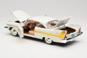 Plymouth Fury Fehér Anson 1:18 30398 Fém – 5. kép a 8-ből