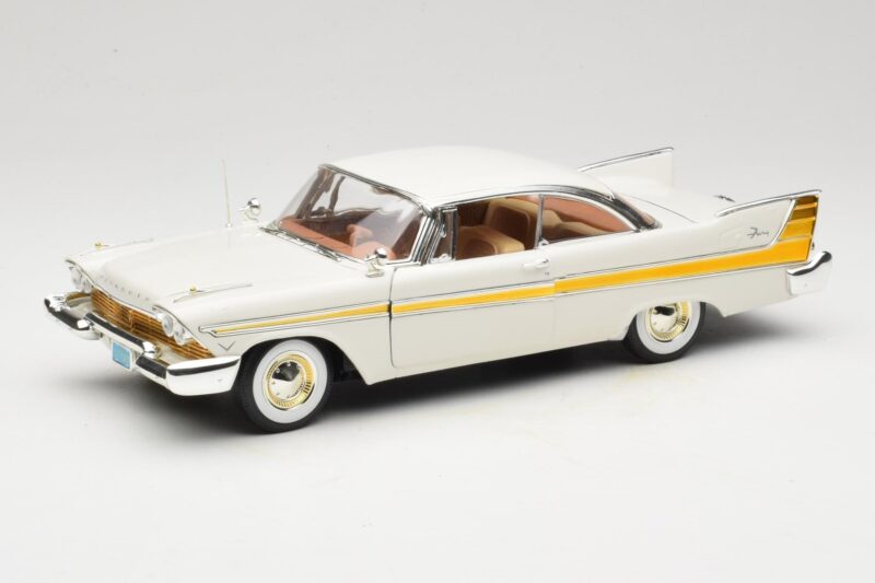 Plymouth Fury Fehér Anson 1:18 30398 Fém
