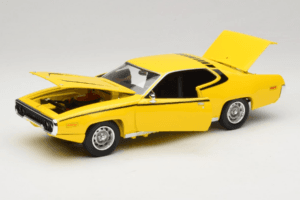 Plymouth Satellite Daisy Dukes of Hazzard Auto World 1:18 AWSS105/06 Fém – 2. kép a 8-ből