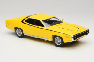 Plymouth Satellite Daisy Dukes of Hazzard Auto World 1:18 AWSS105/06 Fém – 6. kép a 8-ből