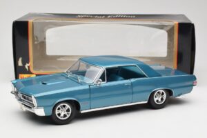 Pontiac GTO Hurst Edition Kék Maisto 1:18 531885 Fém – 8. kép a 8-ből