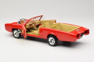 Pontiac GTO Monkeemobile Piros ERTL 1:18 33150 Fém – 5. kép a 8-ből