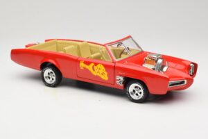 Pontiac GTO Monkeemobile Piros ERTL 1:18 33150 Fém – 6. kép a 8-ből