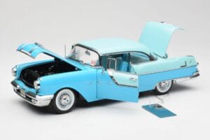 Pontiac Star Chief Kék Sun Star 1:18 5041 Fém – 2. kép a 8-ből
