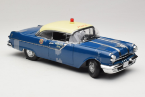 Pontiac Star Chief Rendőrautó Sun Star 1:18 5046 Fém – 4. kép a 6-ből